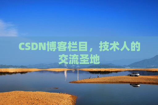 CSDN博客栏目，技术人的交流圣地
