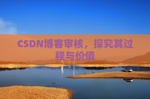 CSDN博客审核,探究其过程与价值